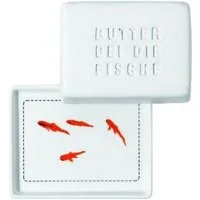 Räder Butterdose Design Butterdose Poesie et Table Butter bei die Fische (Klein)