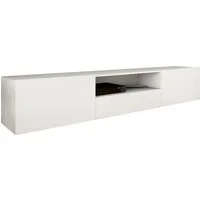 borchardt Möbel Lowboard Sophia, Breite 200 cm mit 2 Klappen und 1 Schubkasten, stehend und hängend