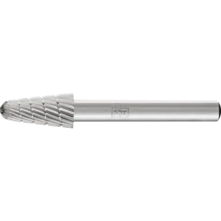 PFERD TOOLS HSS Frässtift Rundkegelform L Z 3 universal mittel fein Spanbrecher - 22450136