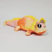 soma Kuscheltier Axolotl Kuscheltier Echse Molch Figur Plüsch XL 32 cm Püsch orange neu (1-St), Axolotl Plüschtier Molch Kuscheltier Figur Plüschtier Wassertier