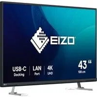 EV4340X-BK, LED-Monitor 108 cm (42.5 Zoll), schwarz, UltraHD/4K, IPS, Fernbedienung, USB-C