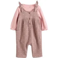 Next Body & Hose Baby Jersey-Latzhose und Bodysuit im 2er-Set (2-tlg)