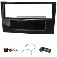 tomzz Audio Radioblende Set passt für Opel Corsa D Astra H Zafira B Piano Lack sch Autoradio