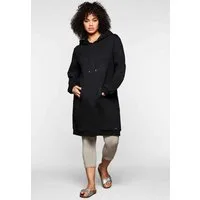 Sheego Jerseykleid Sweatkleid Langarm