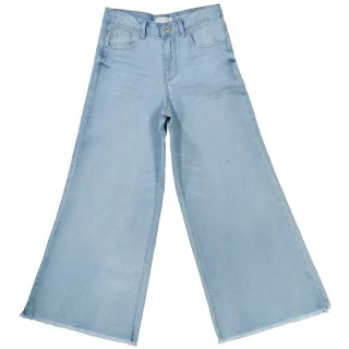 STACCATO - Md.-Jeans, Wide Leg light blue denim - Gr. - 164