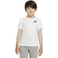 Nike Sportswear T-Shirt NKN NSW EMBROID FUTURA TEE mit Rundhalsausschnitt, Kurzarm-Design, aus Baumwolle und Polyester