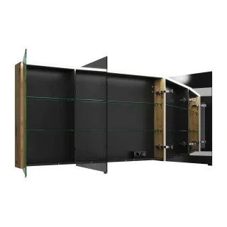 Burgbad Spiegelschrank Eqio 800x1400x170 Eiche Dekor Urban, SPGS140RF5662 SPGS140RF5662