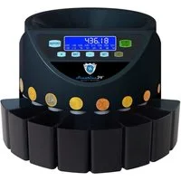 Securina24 Spardose SR-1200 LCD Münzzähler Münzzählmaschine