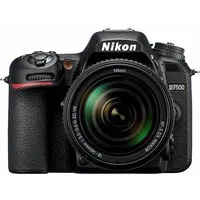 Nikon D7500 KIT AF-S DX Spiegelreflexkamera (AF-S DX 18-140 mm 1:3.5-5.6G ED VR, 20,9 MP, WLAN (Wi-Fi), Gesichtserkennung)