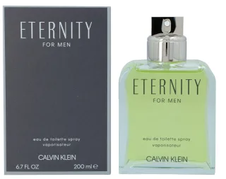 Calvin Klein Eternity For Men Edt Spray 200ml.