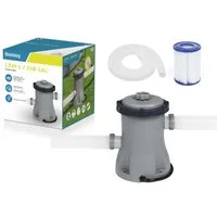 BESTWAY Pool-Filterpumpe Filterpumpe für Schwimmbad 1249L / h Bestway 58381