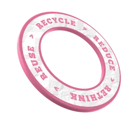 McDart Recycle Reduce Rethink Reuse Dartboard Surround