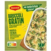 MAGGI Saucen, Maggi Fix für Broccoli Gratin Auflauf cremig fein gewürzt 40g
