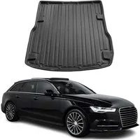 OMAC Kofferraummatte Kofferraumwanne für Audi A6 C7 Avant Allroad 2011-2018 Gummi TPE (1 St), für Audi A6 C7 Avant Allroad 2011-2018 Audi A6 C7 Avant Allroad 2011-2018, Einfache Installation,Antirutsch,Leicht zu reinigen,Leichtgewicht