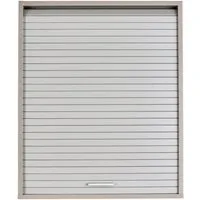 SIMMOB Rollladenschrank Küchenschrank Oberschrank Hängeschrank mit Rollladentür Aluminium