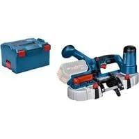 Akku-Bandsäge GCB 18V-63 Professional Solo, 18Volt blau/schwarz, ohne Akku und Ladegerät, L-BOXX