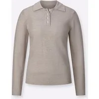 Witt Strickpullover Polopullover Langarm Jersey