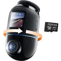 70mai 4K Omni X800 Dashcam Auto (128 GB), 360° Grad Dashcam (4K Ultra HD, WLAN (Wi-Fi), Sony Starvis 2 IMX678, Integriertes GPS & ADAS, Super Nachtsicht, f/1.7, App &  -Sprachsteuerung)