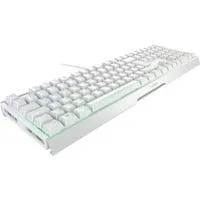 XTRFY MX 3.1, Gaming-Tastatur weiß/silber, DE-Layout, Cherry MX2A Brown