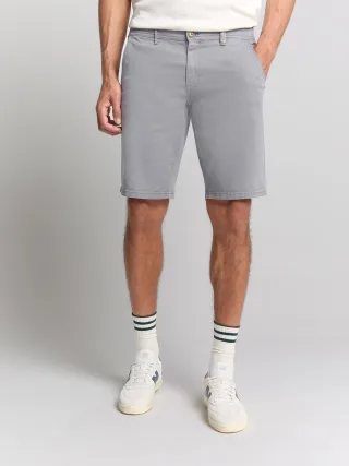 No Excess - Short Chino Garment Dyed Twill Stretch washed blue - Gr. - 30