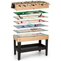 ONECONCEPT Spieltisch Game-Star Spieletisch, (37-tlg)