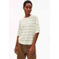 Armedangels T-Shirt STRIPE Strickshirt aus Leinen-Mix Relaxed Fit