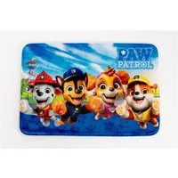 Aymax sprl Badematte PAW Patrol Badezimmer Teppich – Badematte 40x60 cm weich & saugfähig, Quadrad