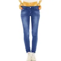 be styled Röhrenjeans Low Rise Jeans Hose Röhrenjeans Skinny Hüftjeans - Damen - j17l 5 Pocket Style