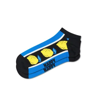 happy socks - Lemon Low Sock Blau - Gr. - 46