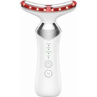 Lalano`S Cosmetics Gesichtsmassagegerät ÉLEVIA Face & Neck Sculptor mit EMS, Wärmefunktion & Vibrationsmassage, Anti-Aging Gerät für Gesicht, Hals & Dekolleté mit 5 LED-Lichtmodi