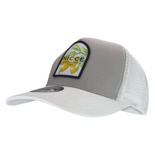 Herren Bestickte Santorini Trucker Cap | Atmungsaktives Baumwoll-Einheitsgröße-Hut