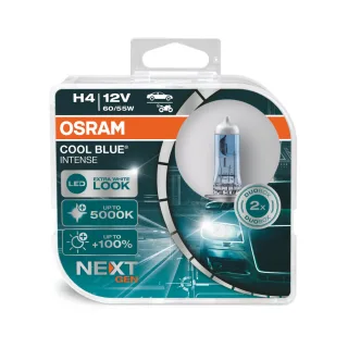 2 Stück OSRAM COOL BLUE INTENSE NEXT GENERATION Lampen Birnen für Scheinwerfer / Fassung H4 60/55W