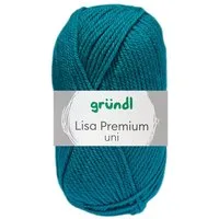 Gründl 50 Gramm Gründl Lisa Premium Uni Bastelgarn