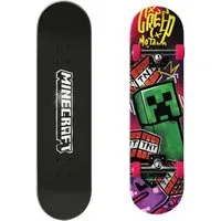 Minecraft Skateboard 79 x 20 x 10 cm mit PU Rollen 92A ABEC 11 Lager