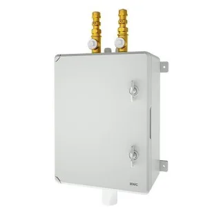 KWC Aquarotter Strangspülmodul, A3000open, AP, 300x400x170 mm, 2xWasserans, 24 VDC, 2030061589 2030061589