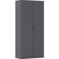 rauch Mehrzweckschrank Garderobe Kleiderschrank Schrank Schuhschrank Putzschrank MINOSA (Breiten 47/69/91/136 cm, Höhen 197/210 cm) In 4 Breiten mit vielen Einlegeböden für viel Stauraum MADE IN GERMANY