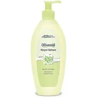 Dr. Theiss Naturwaren Körperbalsam – Olivenöl Körperbalsam im Spender, Intensive Körperpflege mit Olivenöl, Sheabutter & Vitamin E