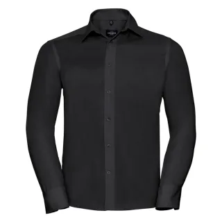 Russell Collection - "Ultimate" Hemd Bügelfrei für Herren Langärmlig ()