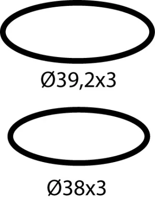 Ideal Standard O-Ring-Set, A861189NU A861189NU