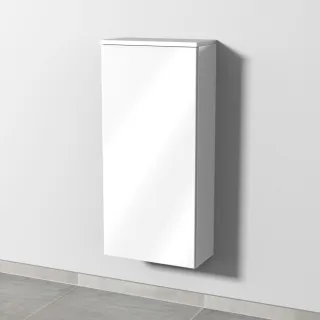 Sanipa 3way Mittelschrank mit 1 Tür, Weiß-Glanz, SF17078 SF17078