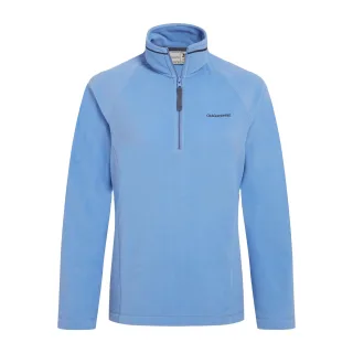 Craghoppers - "Nation Trust Miska" Fleece-Oberteil mit halbem Reißverschluss für Damen (Immergrün Blau)