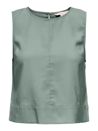 ONLY - ONLDORSI ARIS SL LOOSE TOP WVN CC Jadeite - Gr. - L