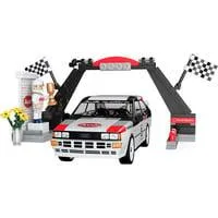 Audi Quattro Group 4, Konstruktionsspielzeug Maßstab 1:35