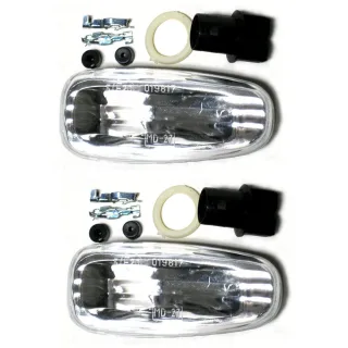 2x Seitenblinker Blinker Klarglas für Mercedes SLK 170 R170 C208 A208 W414 W210