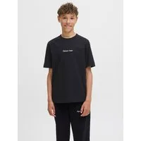 Jack & Jones Junior T-Shirt JORNORREBRO EMB TEE SS CN NOOS JNR Baumwolle, relaxed fit, Kurzarm
