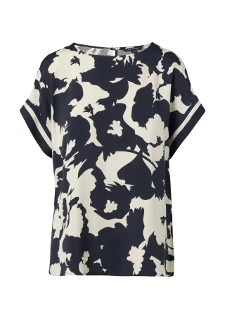 comma - Bluse blau - Gr. - 48