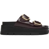 DeeZee Deezee Damen Flip-Flops Burgund DeeZee-CEO HY62273-2 Burgund Badepantolette