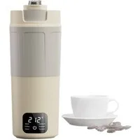 Tekoo Wasserkocher Tragbarer Reise-Wasserkocher 316 Edelstahl 550ml, 360 W, Tragbar für Reisen, Warmhaltefunktion über Powerbank