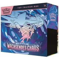 POKÉMON Sammelkarte Top-Trainer-Box Wachsendes Chaos Pokemon Sammel-Karten deutsch