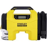 STANLEY Akku-Handkompressor Akku-Kompressor 10 bar 12 V Adapter zum Betrieb per Kabel, Digitales